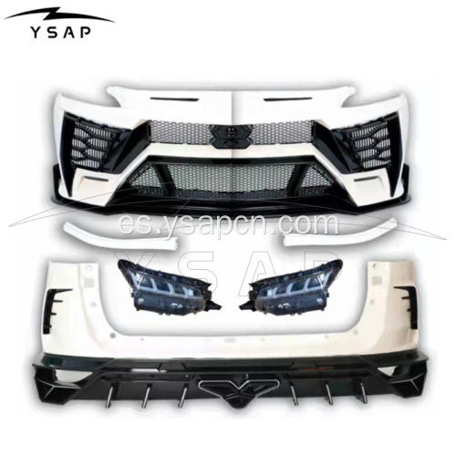 Nueva llegada 2016-2020 Kit de cuerpo de estilo Fortuner Lambo